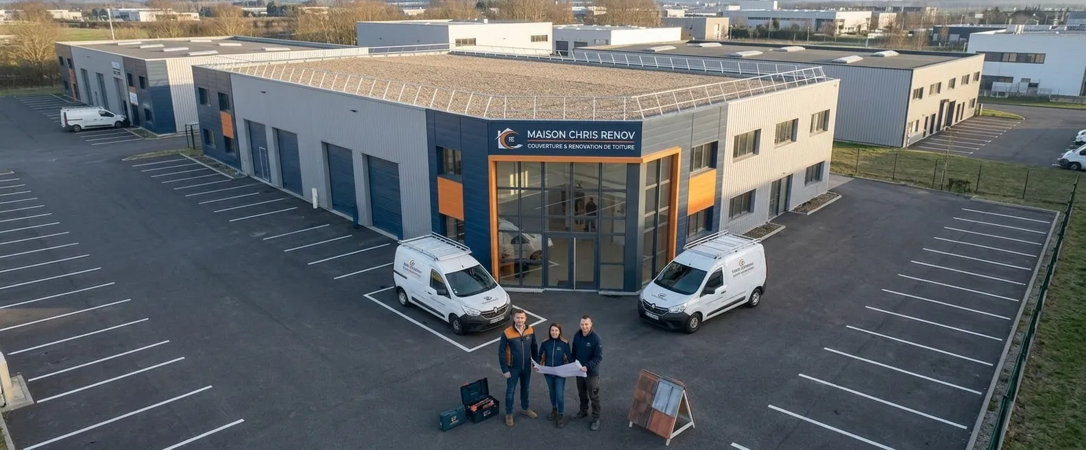 Équipe Maison Chris Renov - couvreur professionnel en Île-de-France